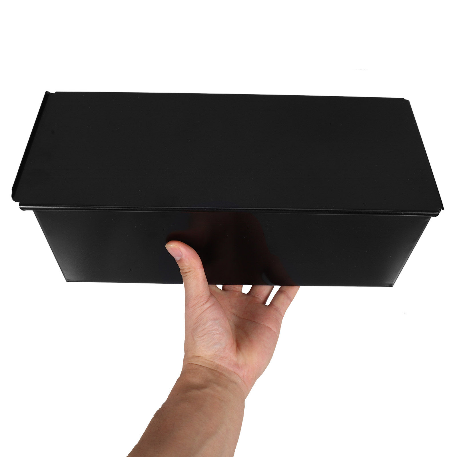 Kitchen Baking Pan - Forma de Pão Preta com Tampa,