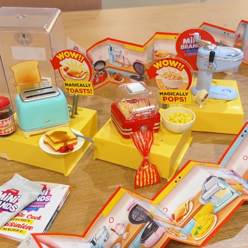 Miniature Baking Kitchen - Zuru Novo Kit de Brinquedos de