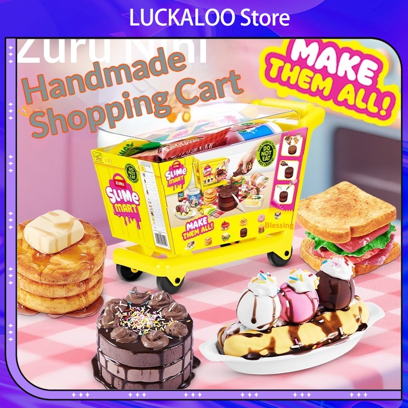 Miniature Baking Kitchen - Zuru Mini Slime Mart Carrinho de