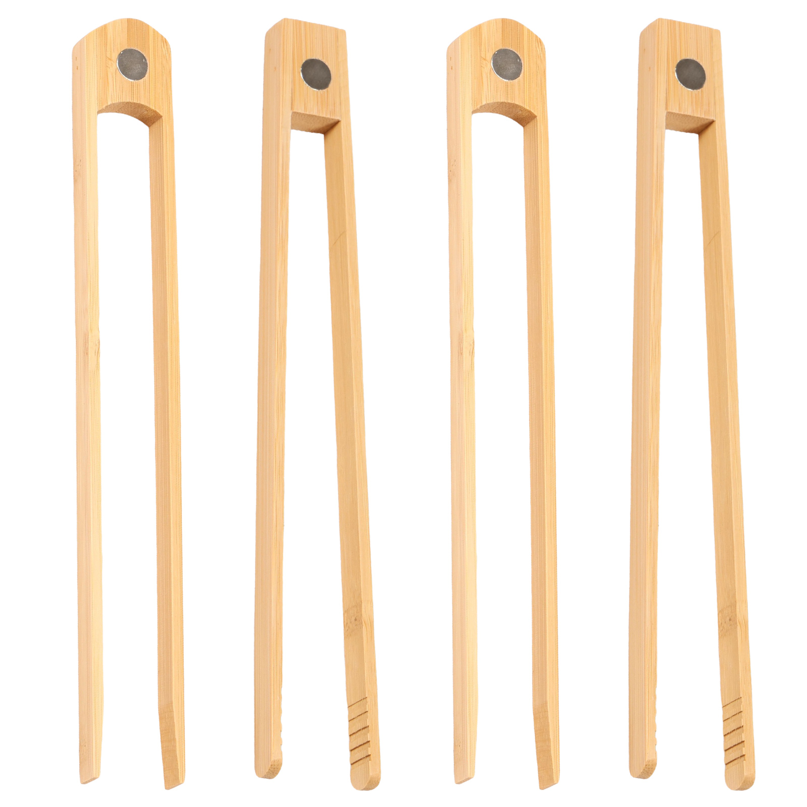 Kitchen Baking Utensil Set - Conjunto de pinças torradeira de bambu,