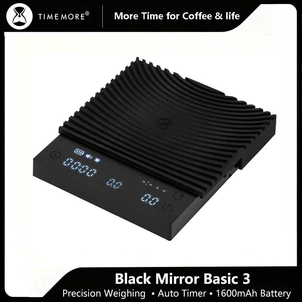 Miniature Baking Kitchen - Timemore espelho preto mini 0.1g precisão