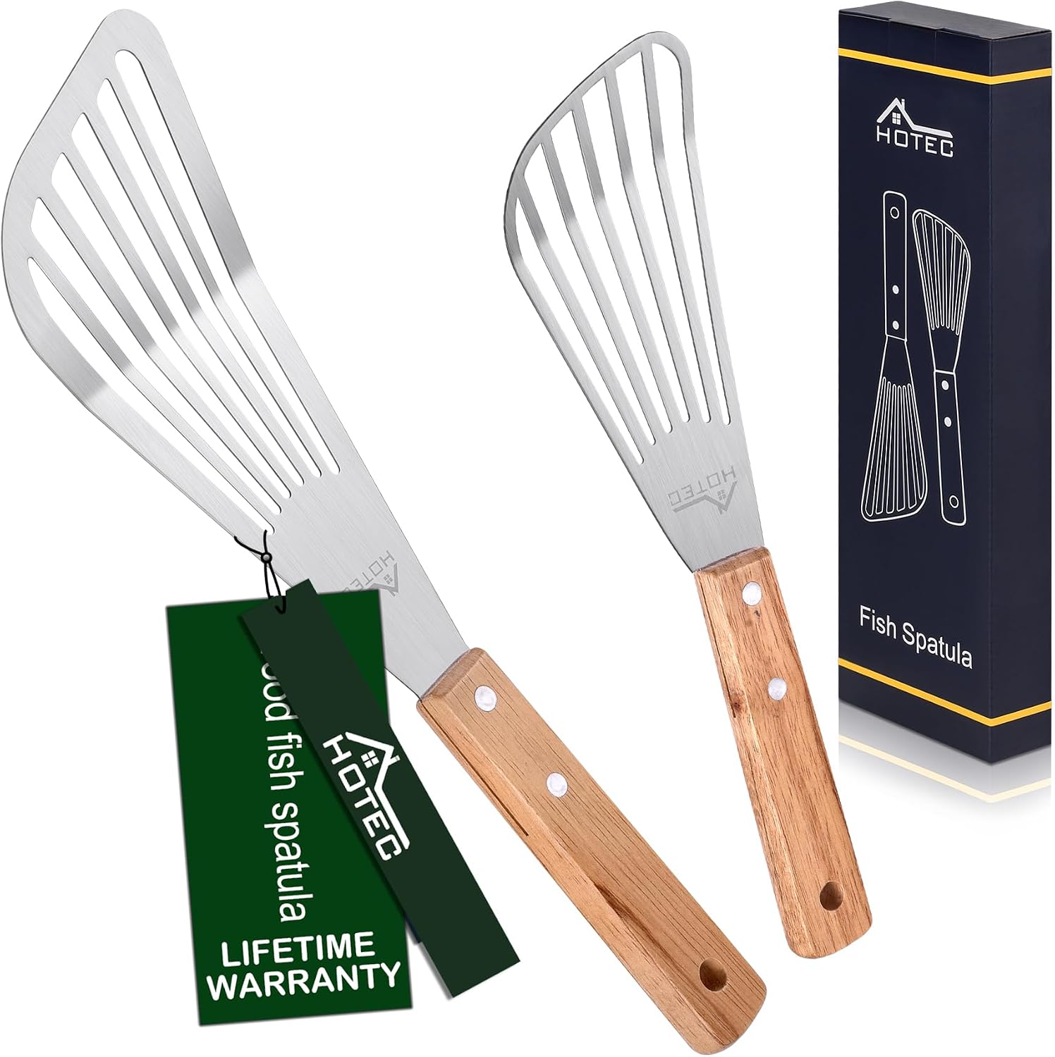 Offset Spatula Set - Conjunto de 2 Espátulas de Aço