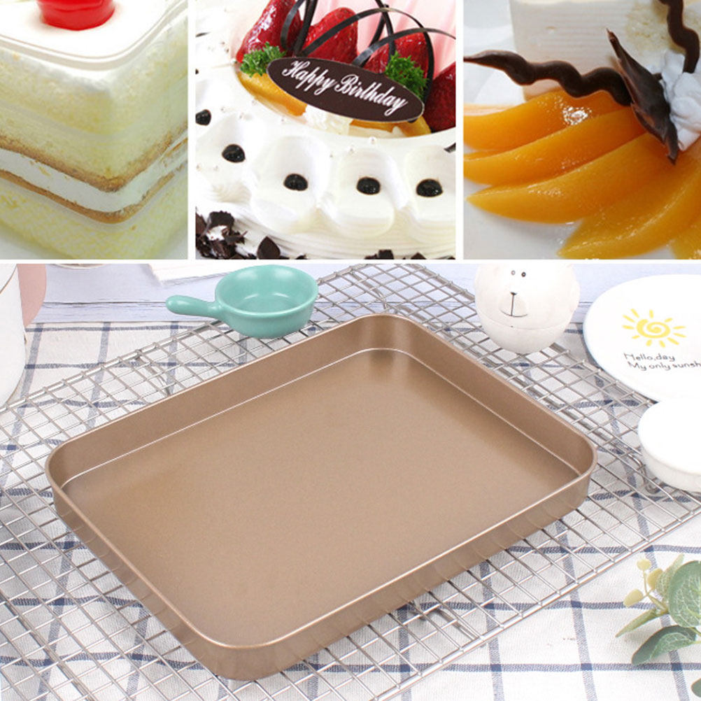 Kitchen Baking Pan - Forma Retangular para Bolo em Aço