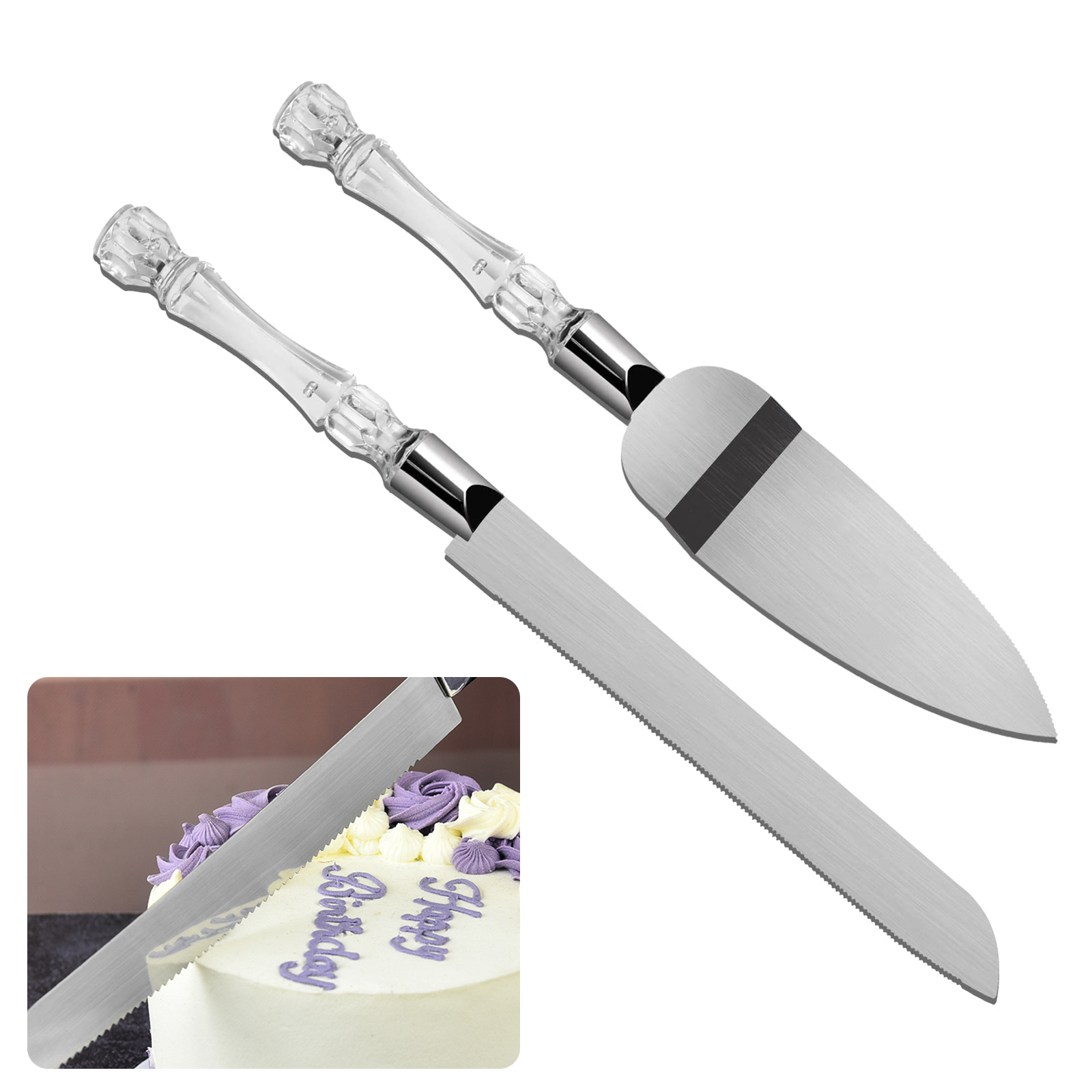 Conjunto de faca e servidor de - Offset Spatula Set avaliação e preço