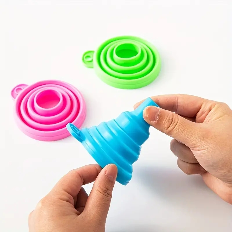 Funil dobrável de silicone mul - Miniature Baking Kitchen avaliação e preço