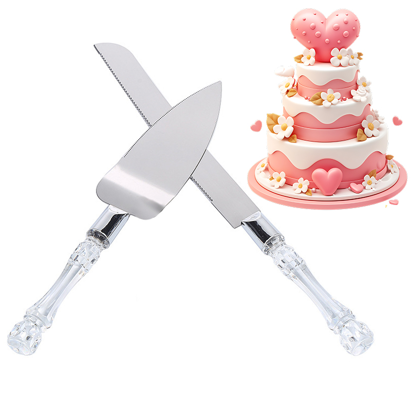 Aço inoxidável Cake Shovel Set - Offset Spatula Set avaliação e preço