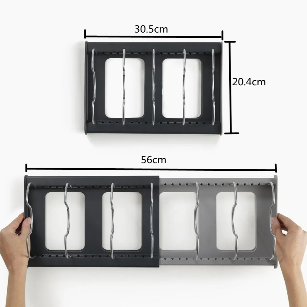 Suporte Telescópico para Panel - Kitchen Baking Pan Organizer avaliação e preço