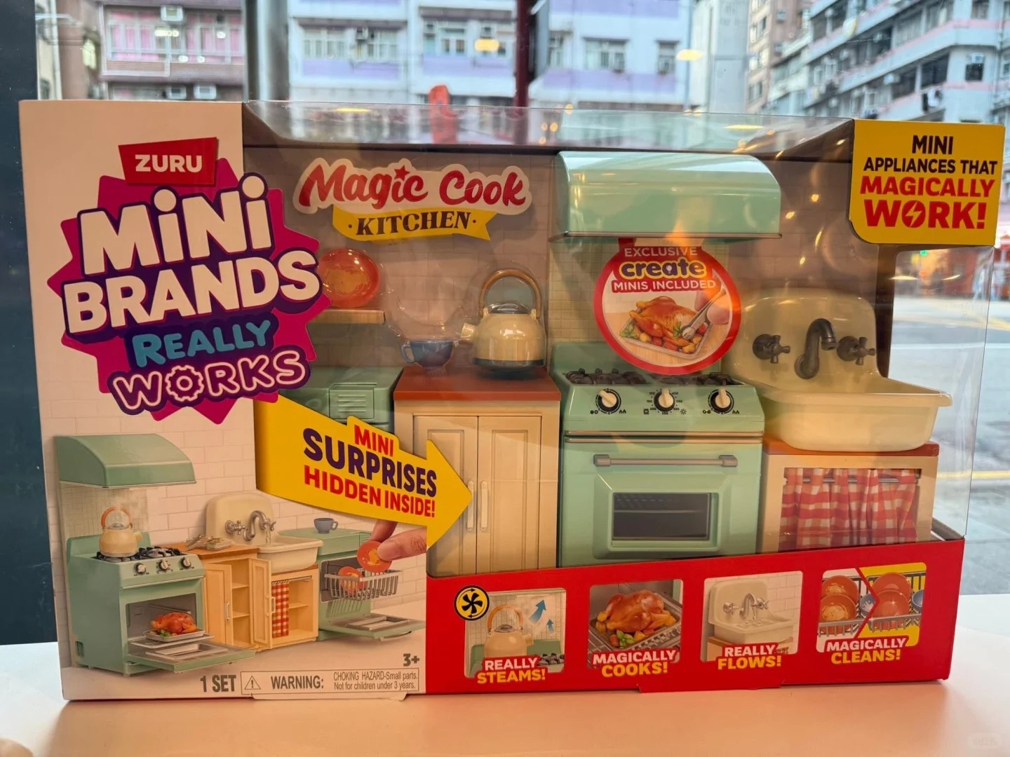 Conjunto de Cozinha Mágica Zur - Miniature Baking Kitchen avaliação e preço