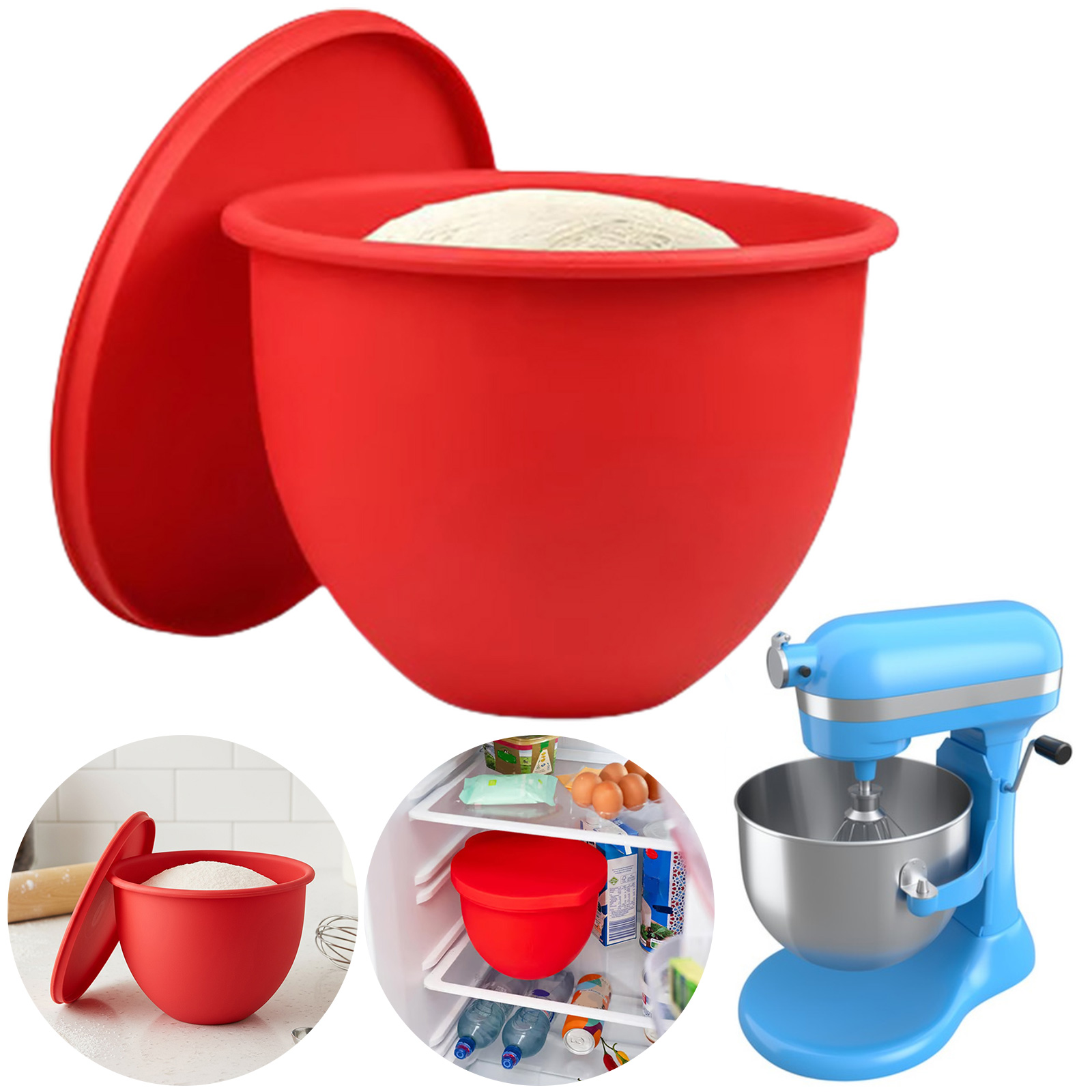 1pc forro de almofada de silic - Kitchen Aid Baking Mixer avaliação e preço