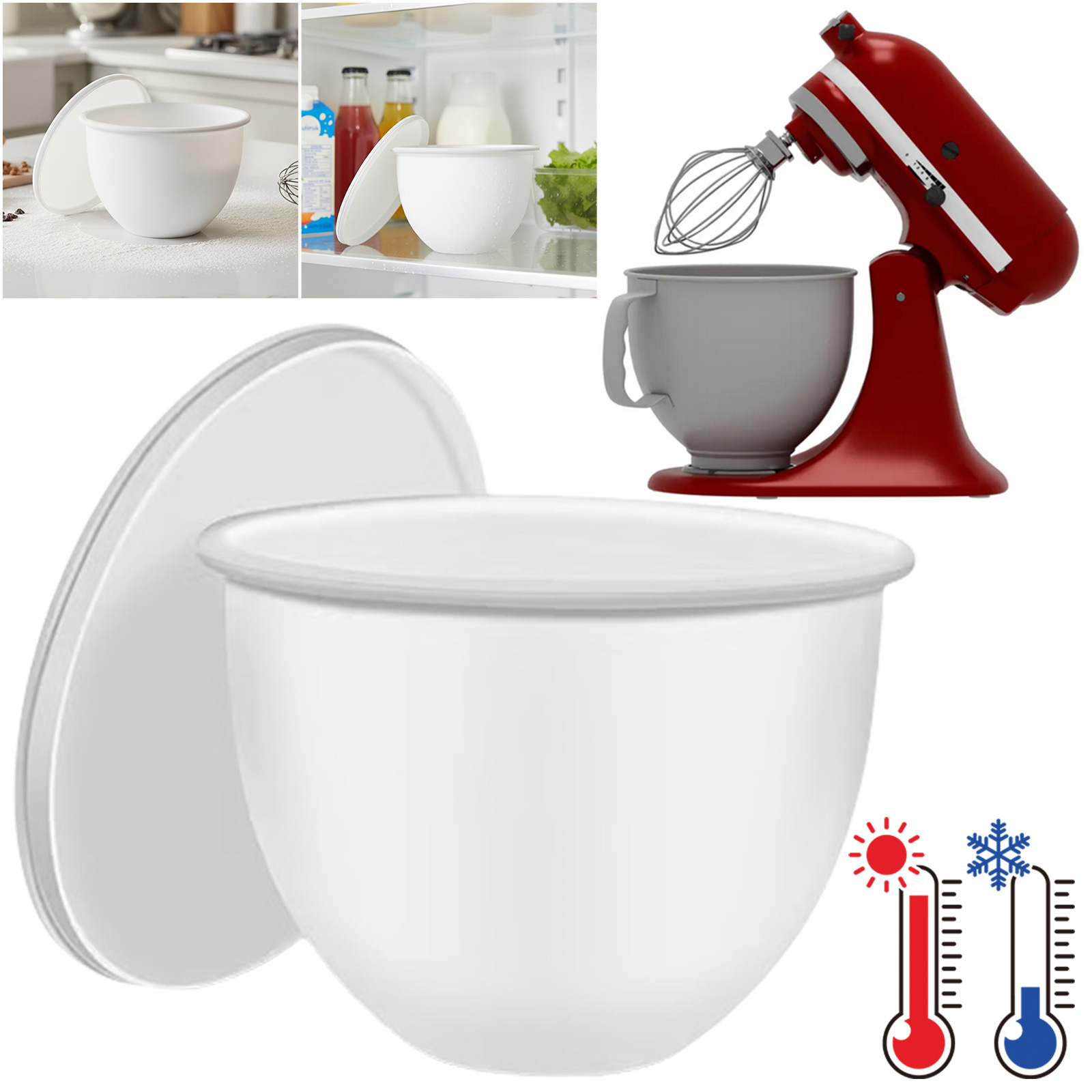 1pc forro de almofada de silic - Kitchen Aid Baking Mixer avaliação e preço