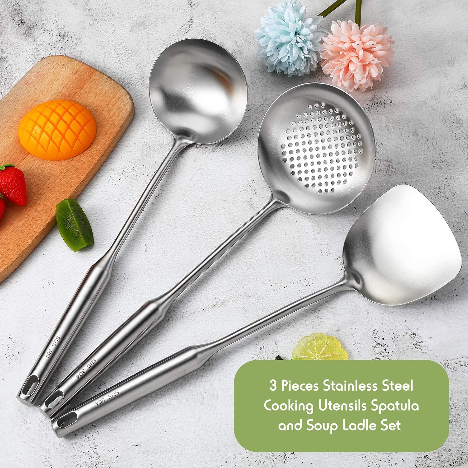 Espátula para Wok, Concha e Co - Offset Spatula Set avaliação e preço