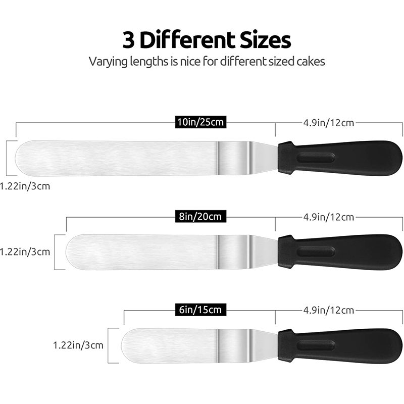 LMETJMA Espátula de deslocamen - Offset Spatula Set avaliação e preço