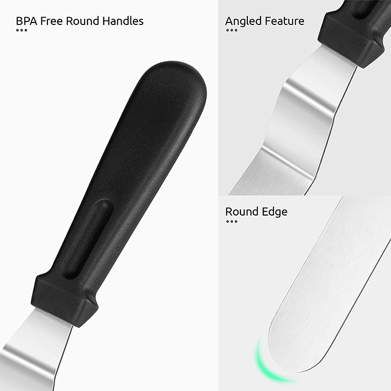 LMETJMA Espátula de deslocamen - Offset Spatula Set avaliação e preço