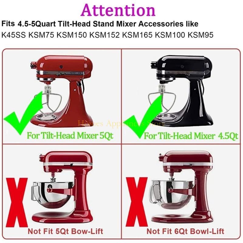 D0AB Batador Flat para 4.5-5qt - Kitchen Aid Baking Mixer avaliação e preço