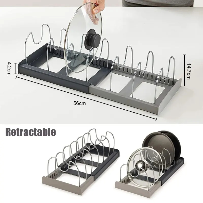 Rack de armazenamento de aço i - Kitchen Baking Pan Organizer avaliação e preço
