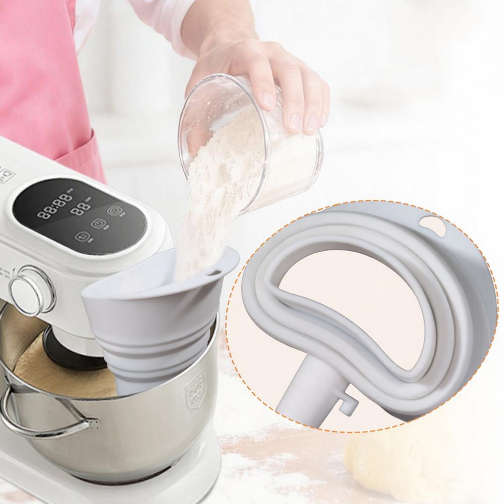 Funil de Silicone Durável para - Kitchen Aid Baking Mixer avaliação e preço