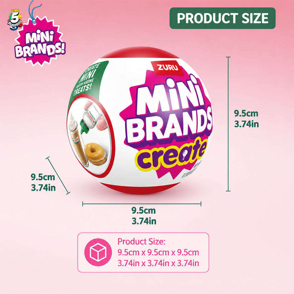 Zuru mini marcas krispy kreme  - Miniature Baking Kitchen avaliação e preço
