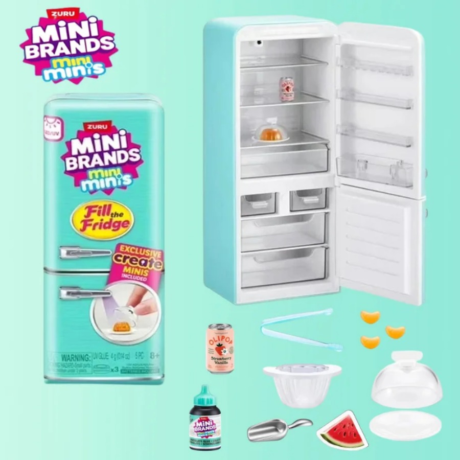 ZURU 5 Surprise Mini Fridge Ba - Miniature Baking Kitchen avaliação e preço